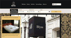 Desktop Screenshot of hotelblyss.nl